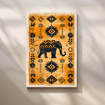 Majestic Elephant Canvas Artwork – Asha Art Studio
