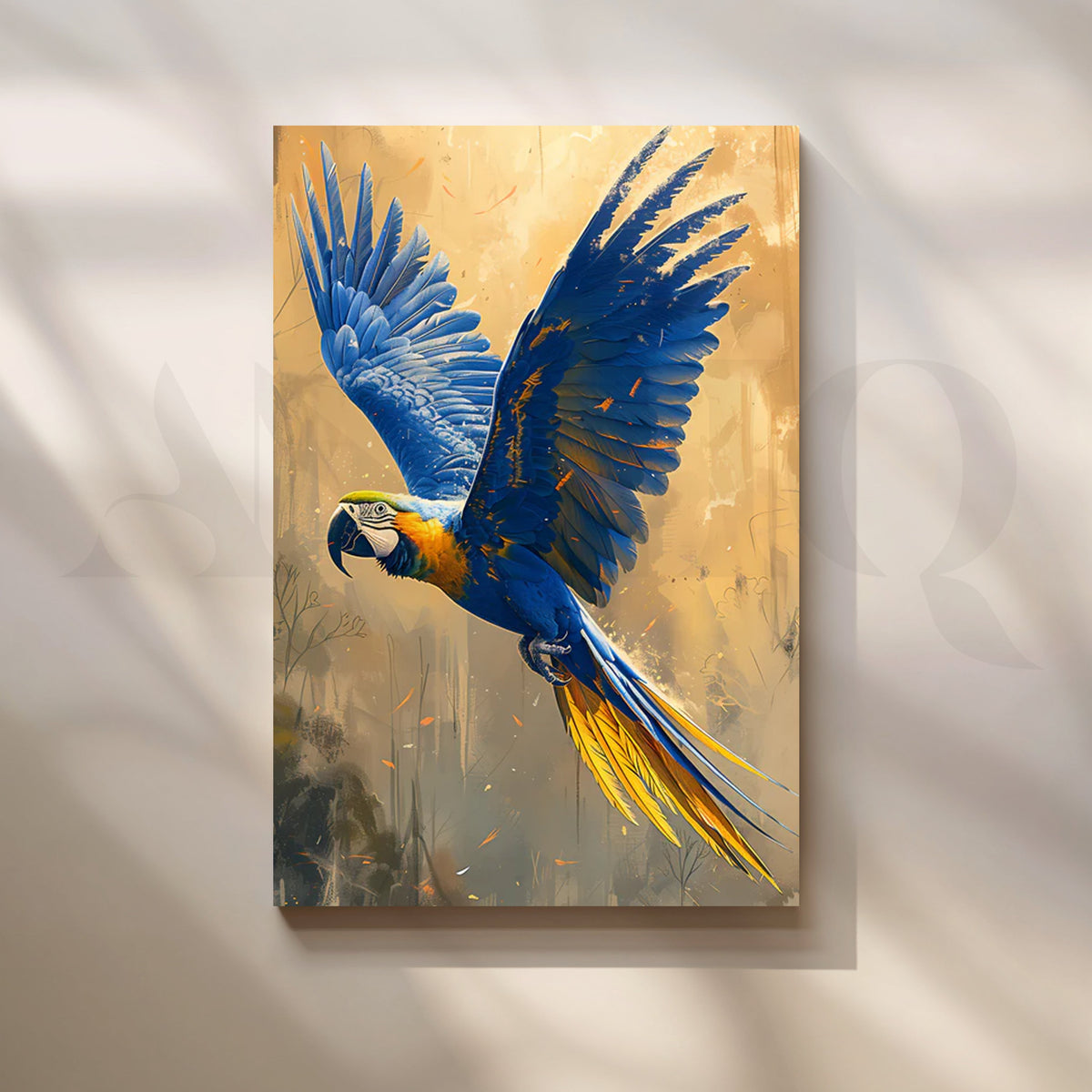 Sky Dancer Canvas Painting for Dining Room – Asha Art Studio