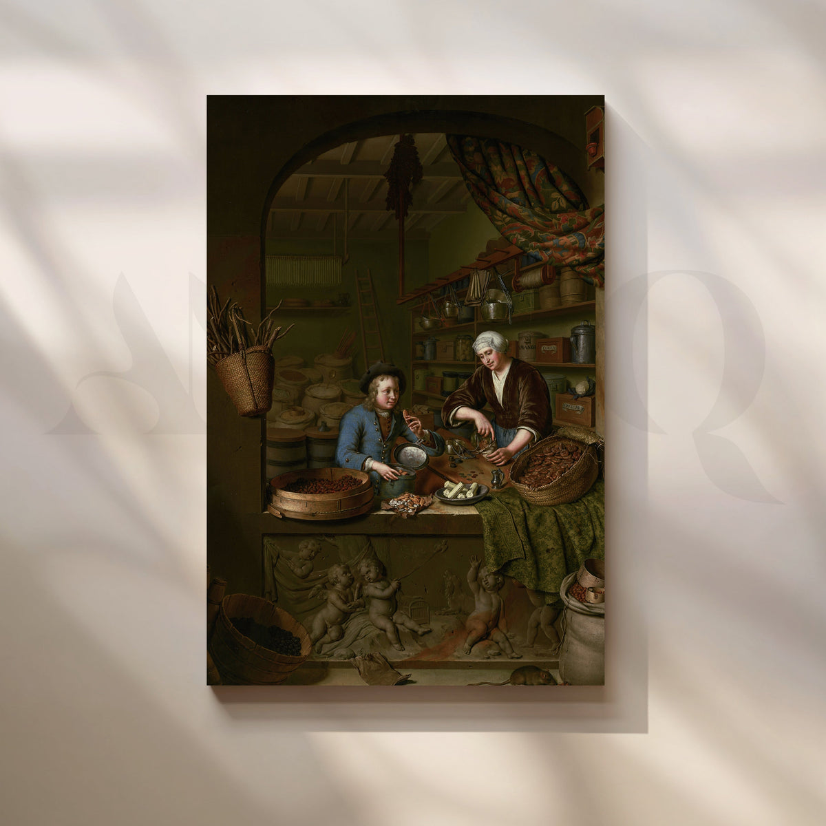The Spice Traders Canvas Artwork – Asha Art Studio