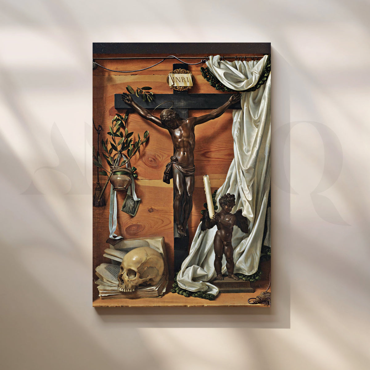 Crucifixion Symbolism Canvas Artwork – Asha Art Studio
