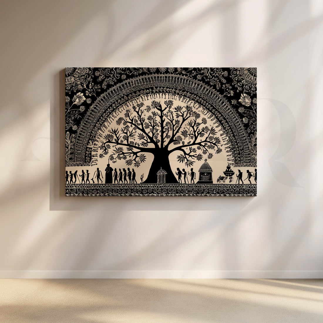 Life Mandala Canvas Artwork – Asha Art Studio