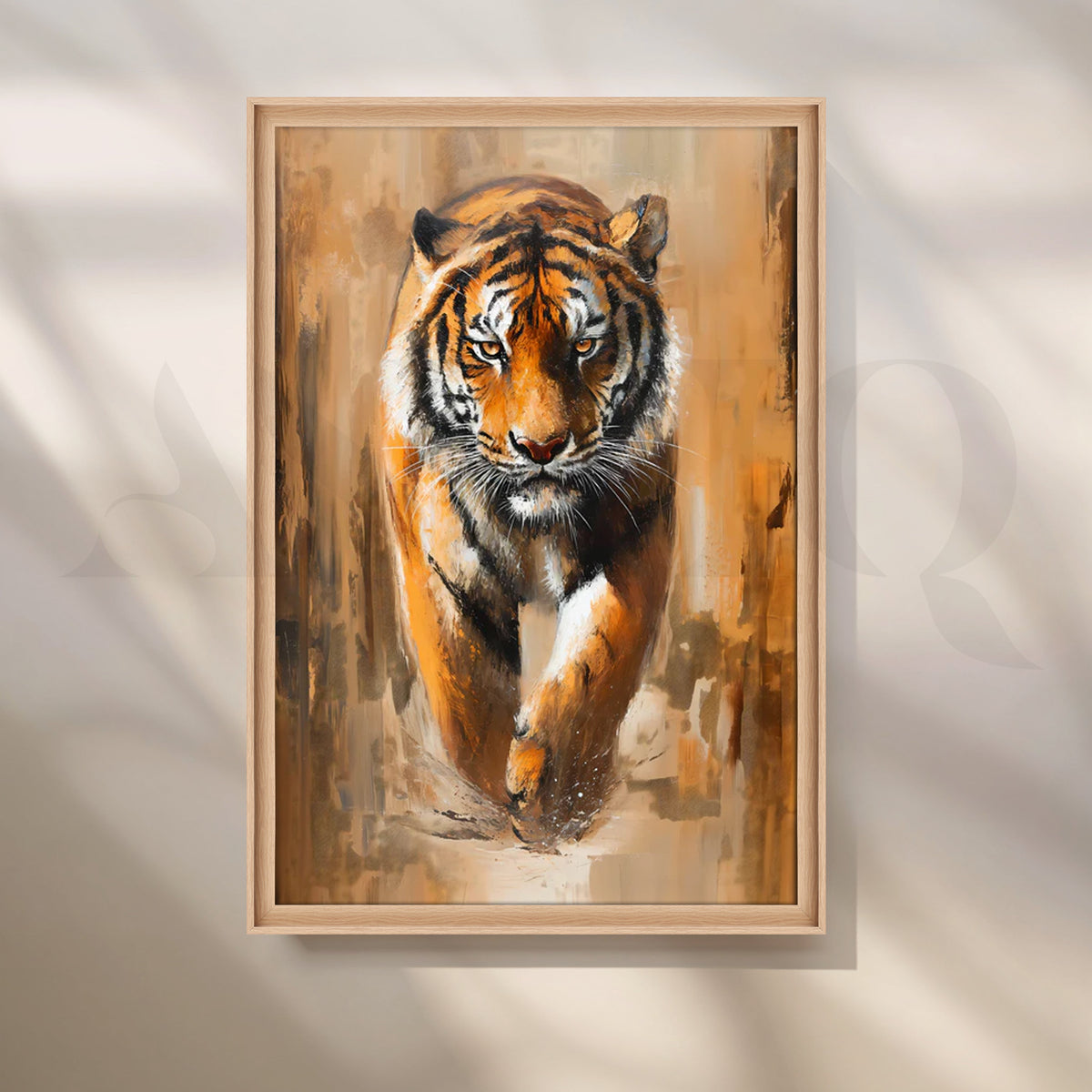 Charge of the Tiger Canvas Artwork – Asha Art Studio – Image 5