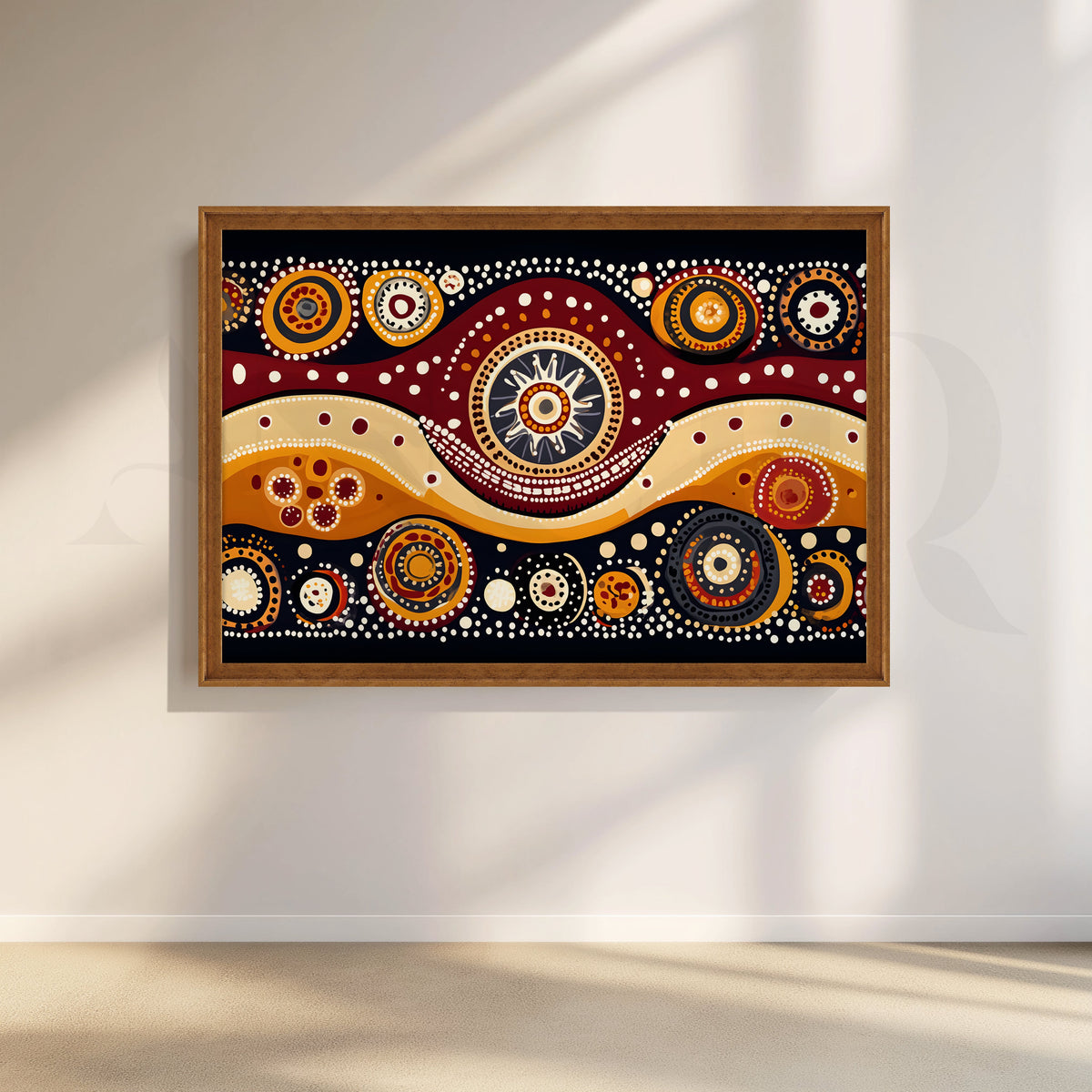 Solar Rhythms Canvas Artwork – Asha Art Studio – Image 6