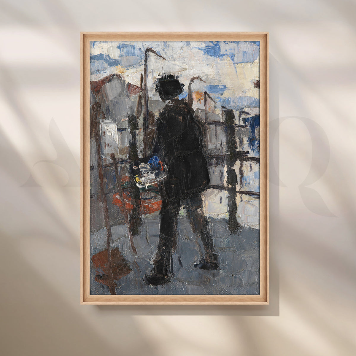 The Street Painter Canvas Artwork – Asha Art Studio – Image 5