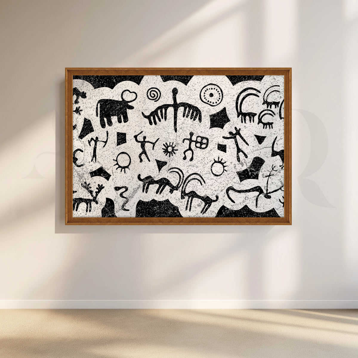 Cave Chronicles Canvas Artwork – Asha Art Studio – Image 6