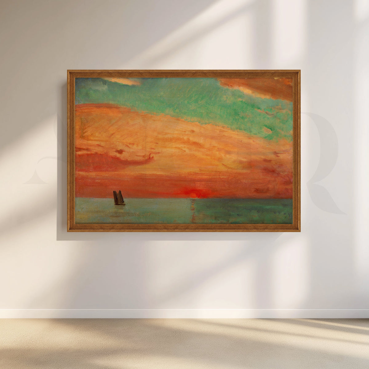 Sunset Sail Canvas Artwork – Asha Art Studio – Image 6