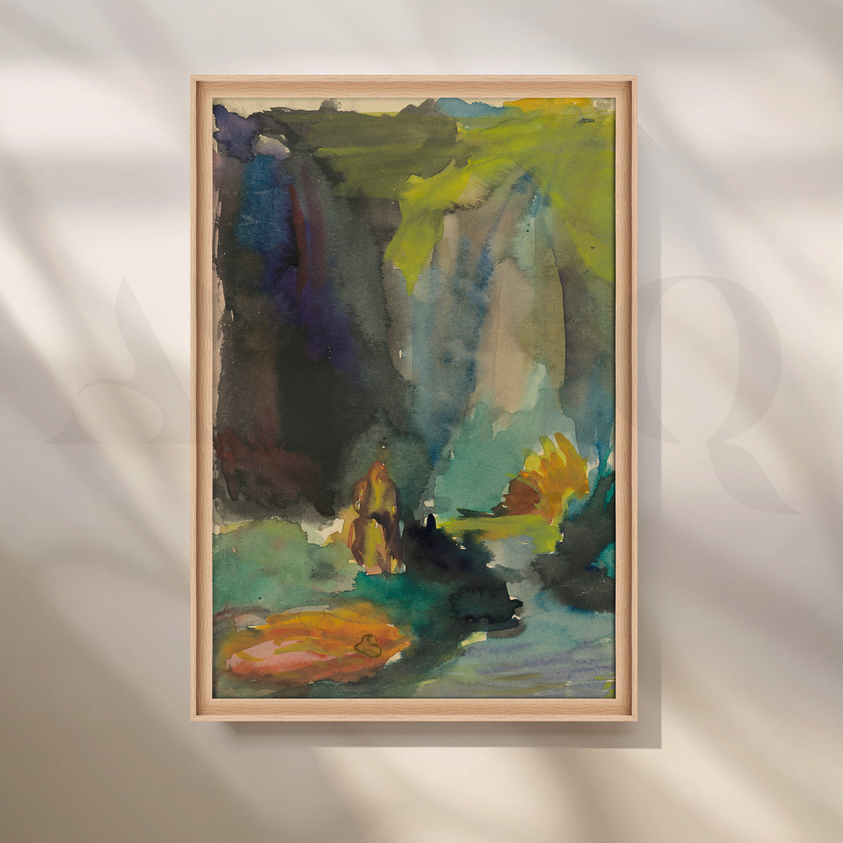 Enchanted Grotto Canvas Artwork – Asha Art Studio – Image 5