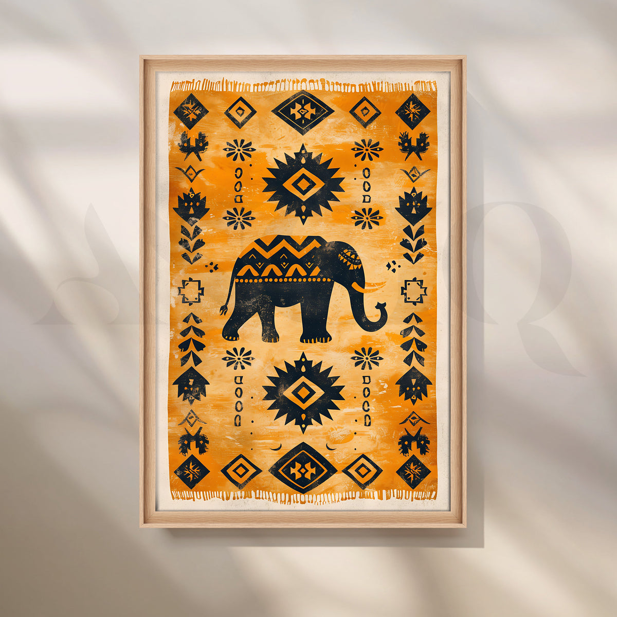 Majestic Elephant Canvas Artwork – Asha Art Studio – Image 5