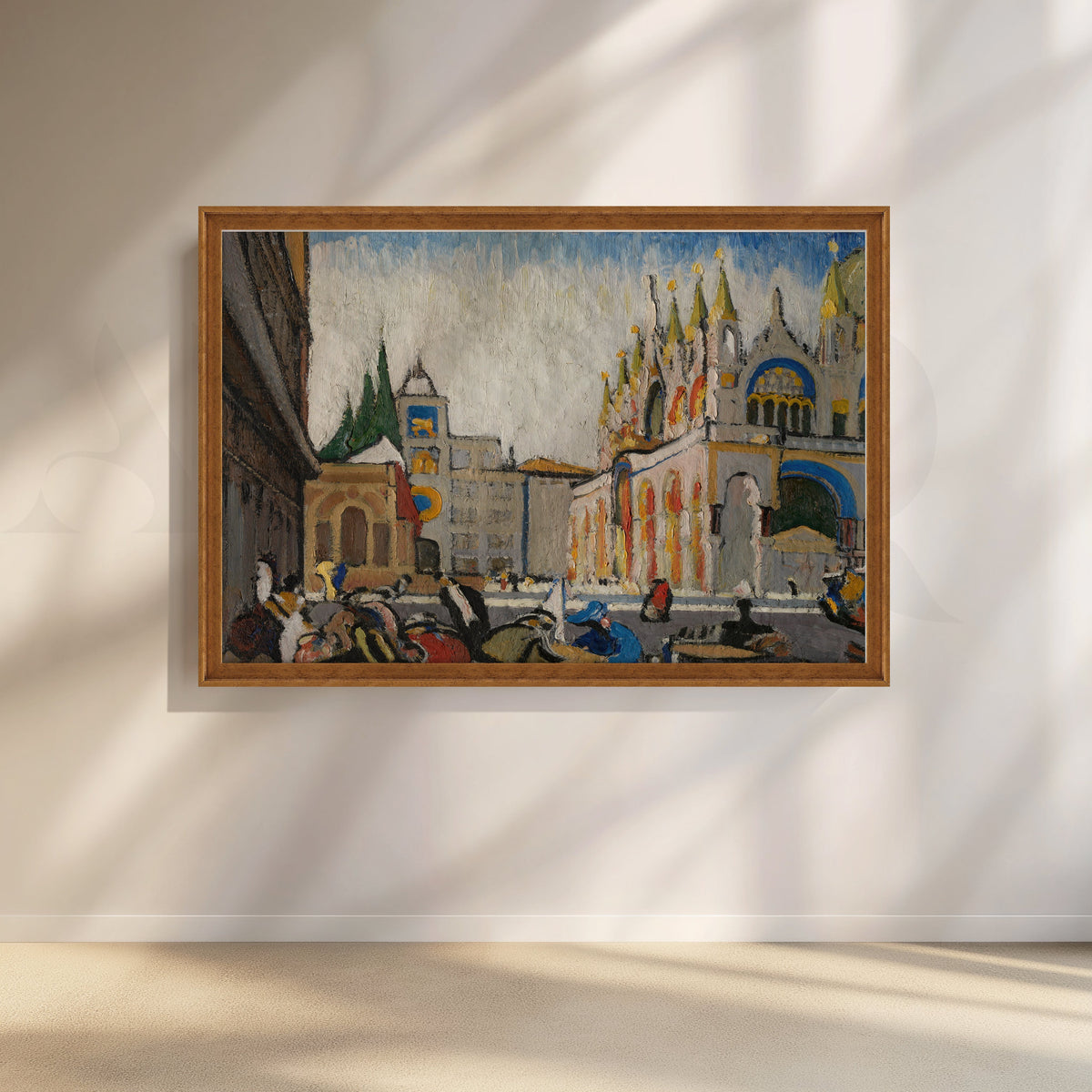 Venetian Morning Canvas Artwork – Asha Art Studio – Image 6