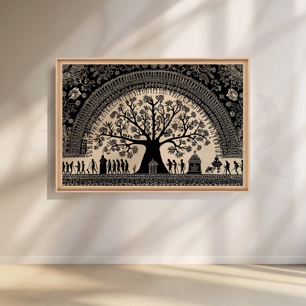 Life Mandala Canvas Artwork – Asha Art Studio – Image 5