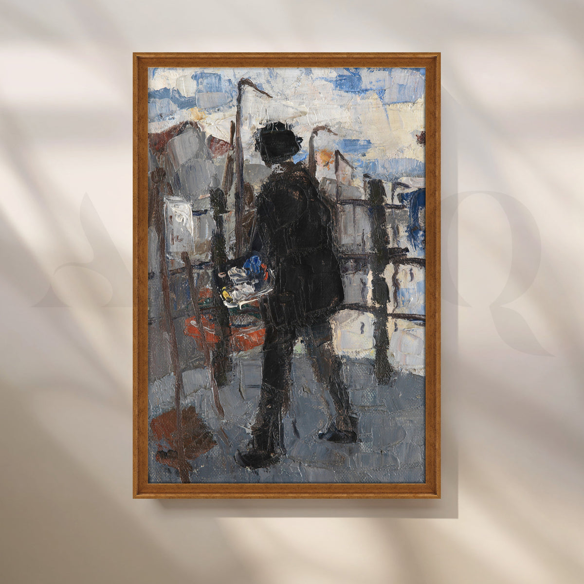 The Street Painter Canvas Artwork – Asha Art Studio – Image 6