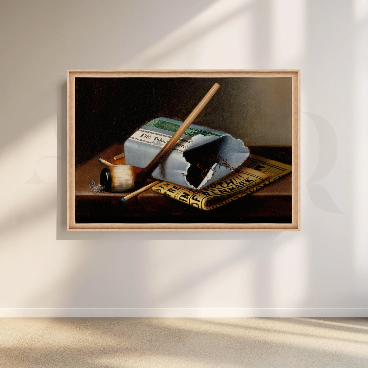 Tobacco Still Life Canvas Artwork – Asha Art Studio – Image 5