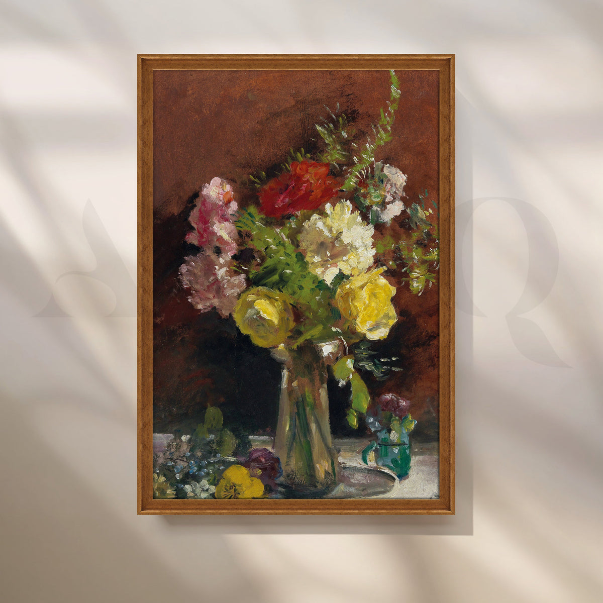 Impressionist Garden Bunch Artwork – Asha Art Studio – Image 6
