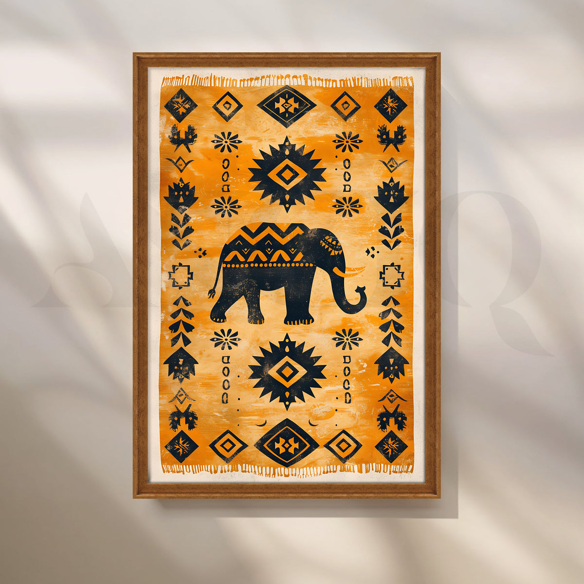 Majestic Elephant Canvas Artwork – Asha Art Studio – Image 6