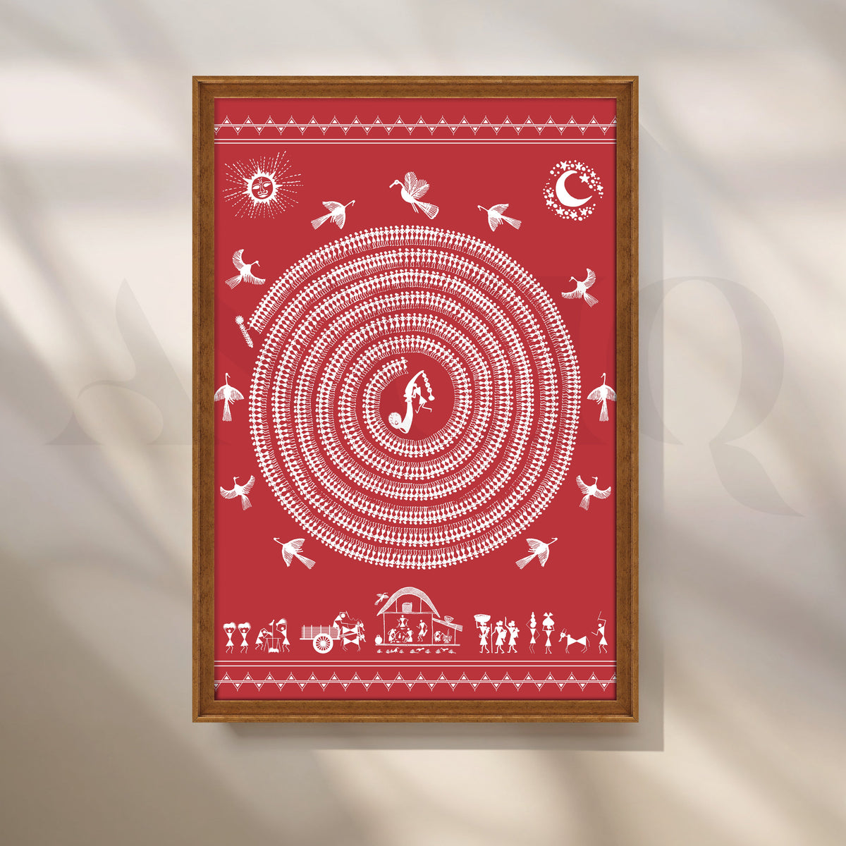 Circle of Life Canvas Artwork – Asha Art Studio – Image 6