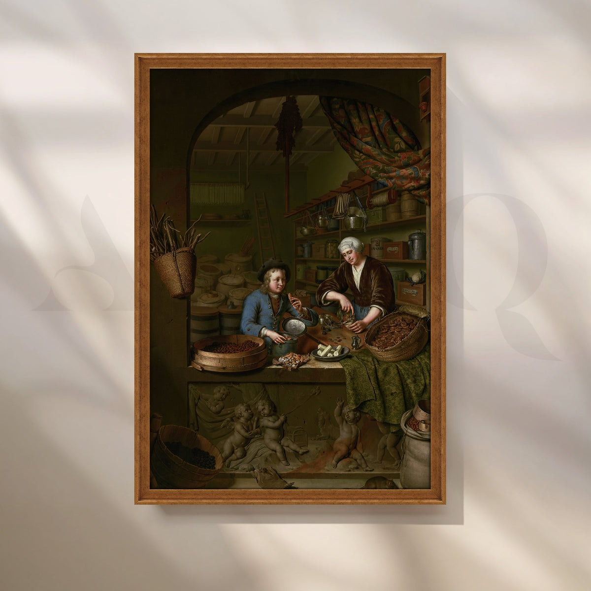 The Spice Traders Canvas Artwork – Asha Art Studio – Image 6