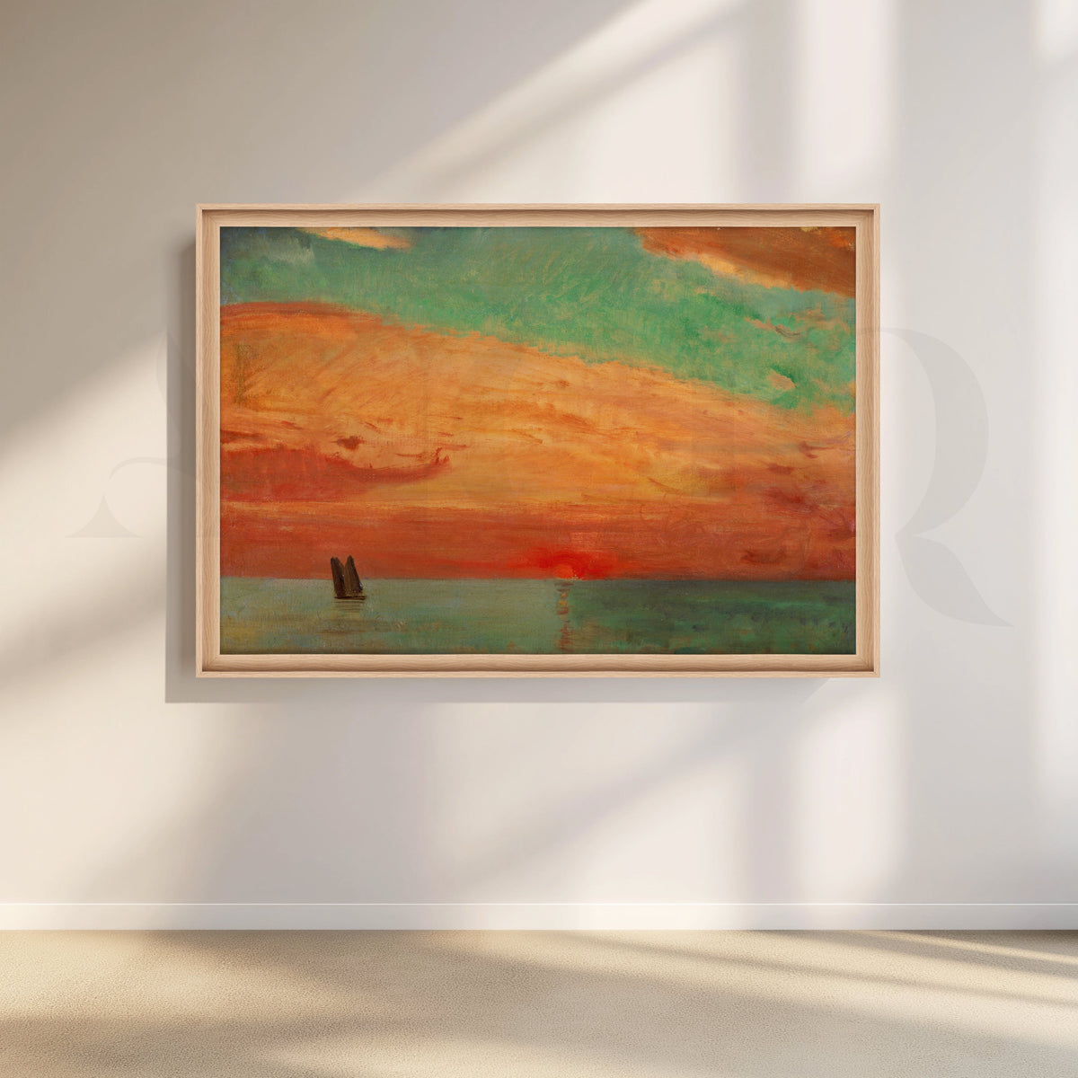 Sunset Sail Canvas Artwork – Asha Art Studio – Image 5