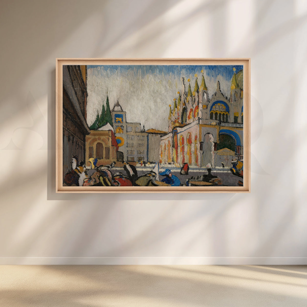 Venetian Morning Canvas Artwork – Asha Art Studio – Image 5