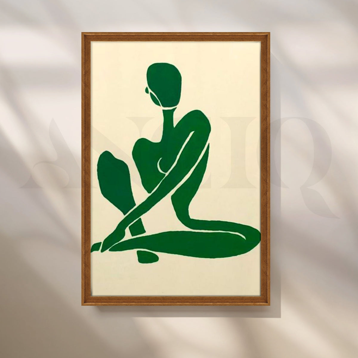Verdant Poise Canvas Artwork – Asha Art Studio – Image 6