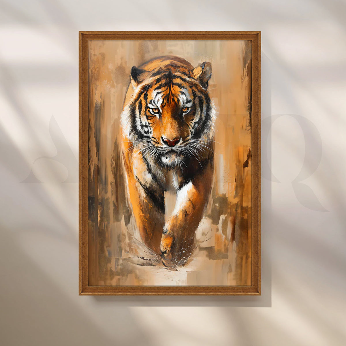 Charge of the Tiger Canvas Artwork – Asha Art Studio – Image 6