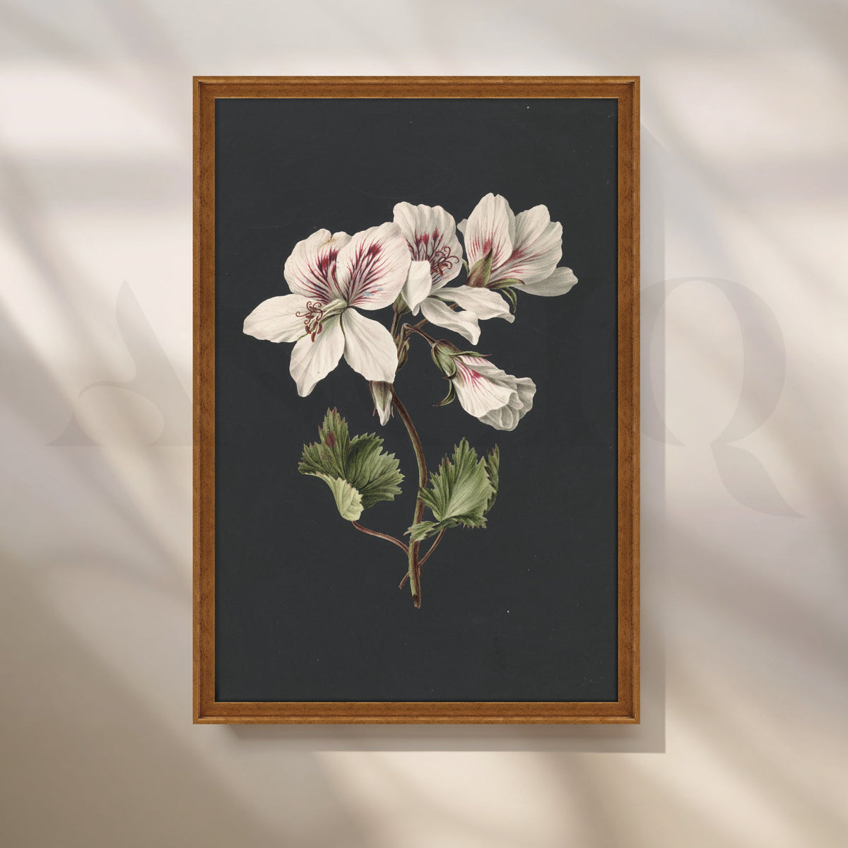 Vintage Gardenia Cluster Canvas Artwork – Asha Art Studio – Image 6
