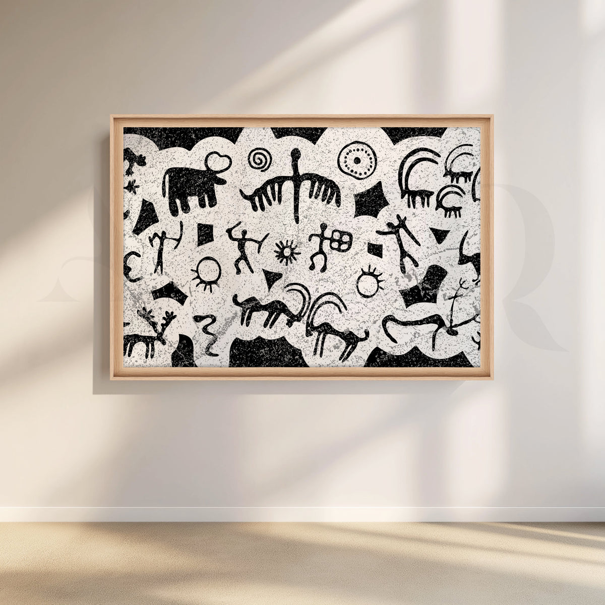 Cave Chronicles Canvas Artwork – Asha Art Studio – Image 5