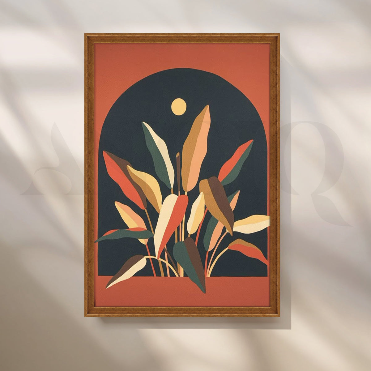Tropical Arch Canvas Artwork – Asha Art Studio – Image 6