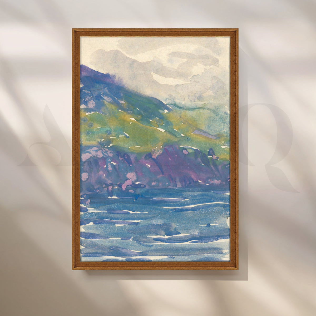 Coastal Highlands Canvas Artwork – Asha Art Studio – Image 6