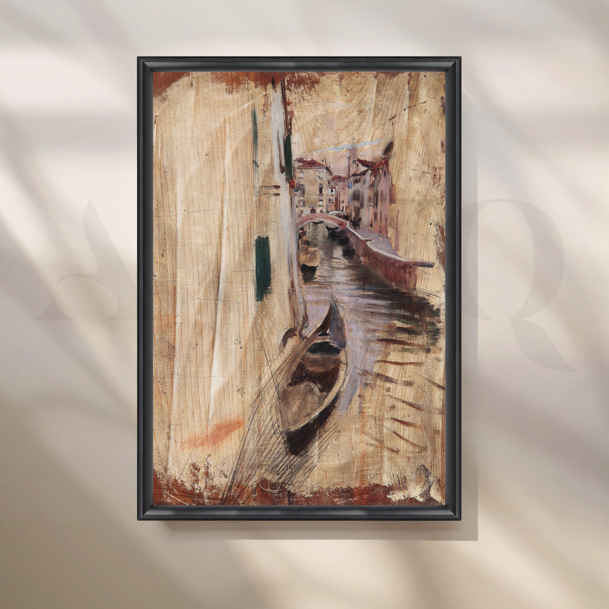Venetian Passage Canvas Artwork – Asha Art Studio – Image 3