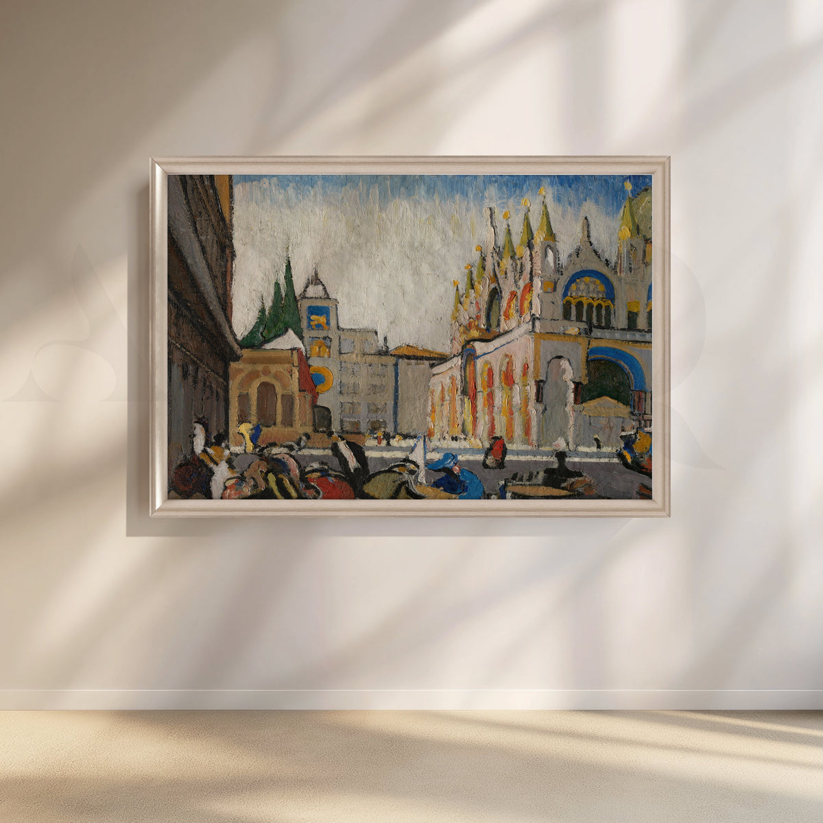 Venetian Morning Canvas Artwork – Asha Art Studio – Image 4