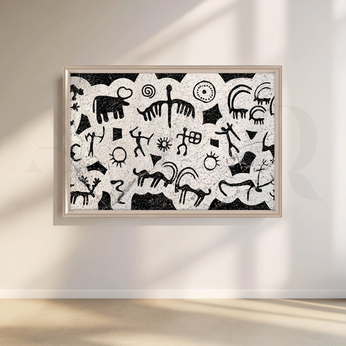 Cave Chronicles Canvas Artwork – Asha Art Studio – Image 4