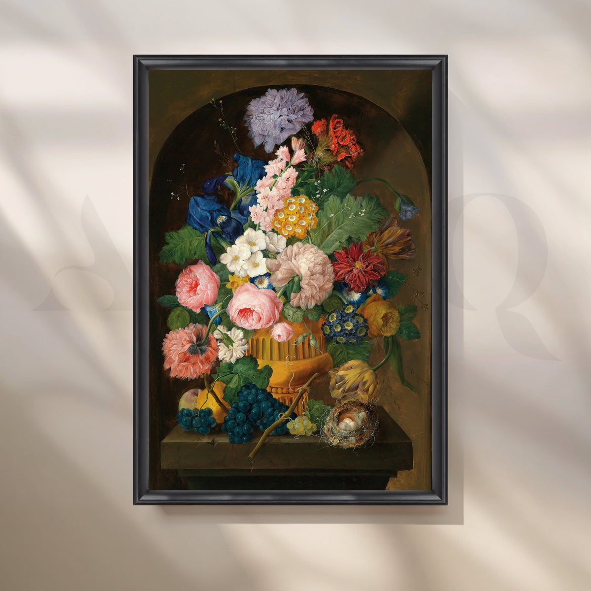 Blooming Still Life Canvas Artwork – Asha Art Studio – Image 3