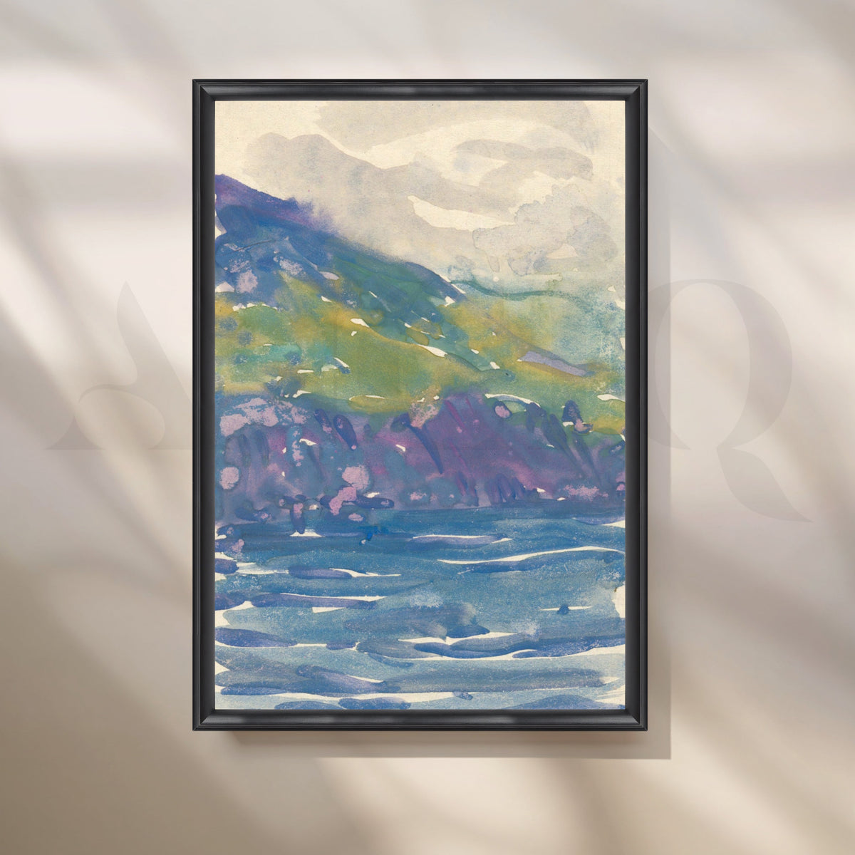 Coastal Highlands Canvas Artwork – Asha Art Studio – Image 3