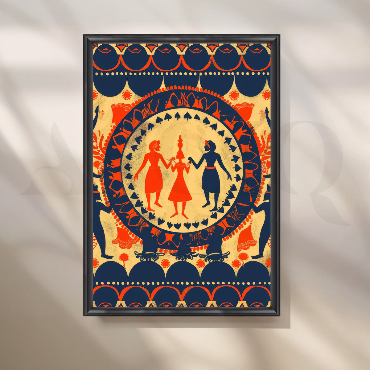 Circle of Grace Canvas Artwork – Asha Art Studio – Image 3