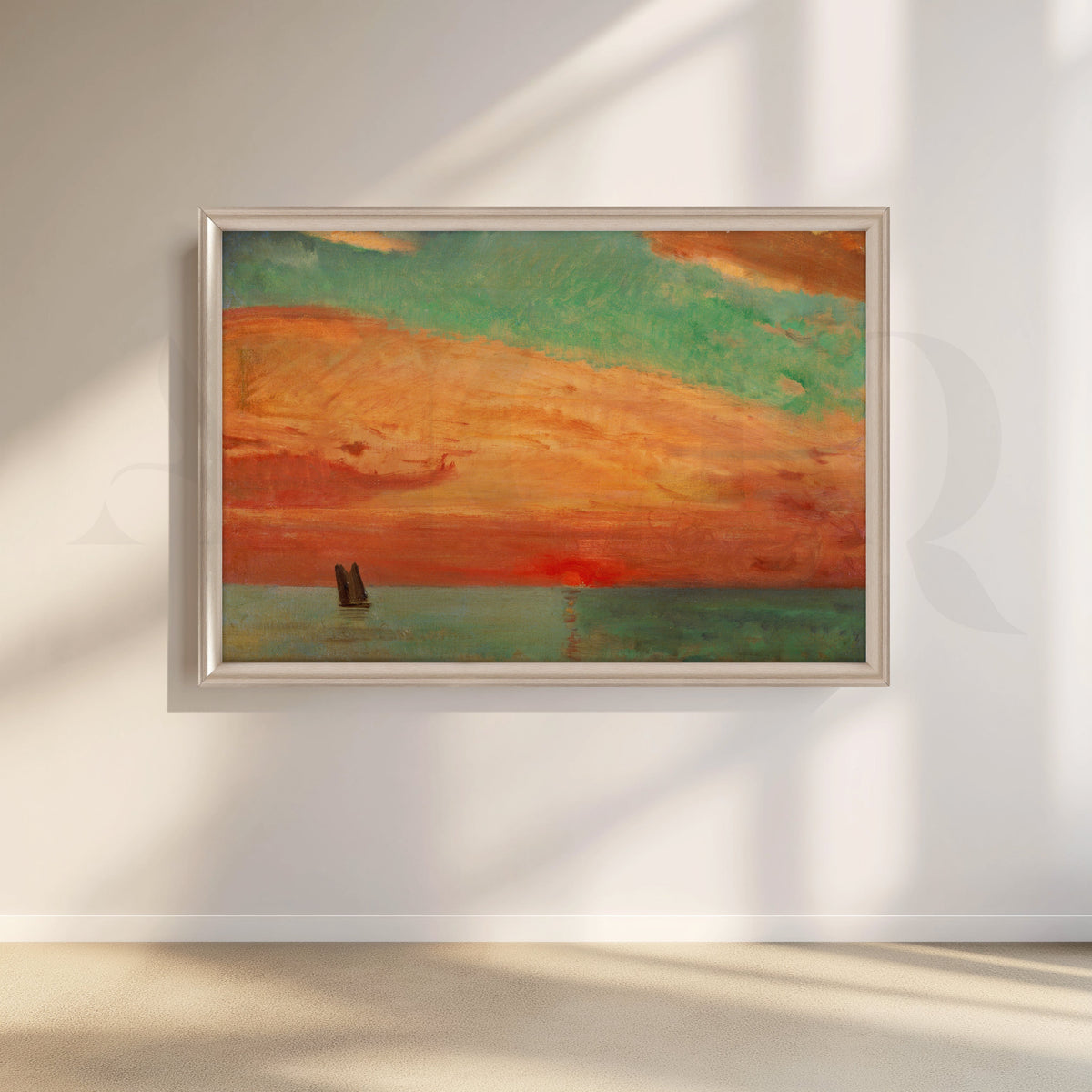 Sunset Sail Canvas Artwork – Asha Art Studio – Image 4