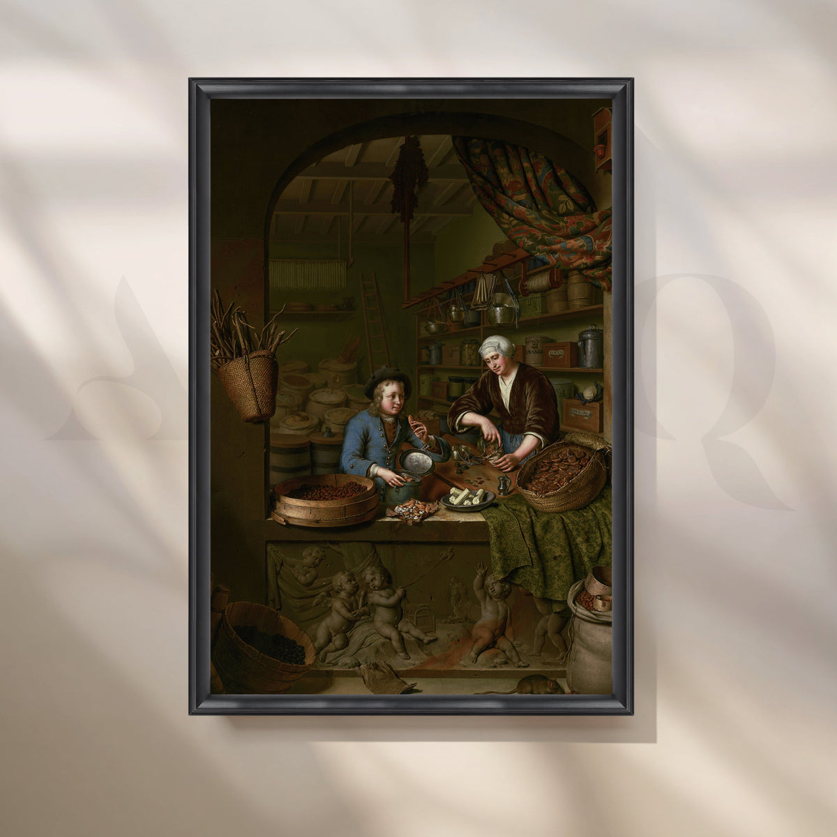 The Spice Traders Canvas Artwork – Asha Art Studio – Image 3