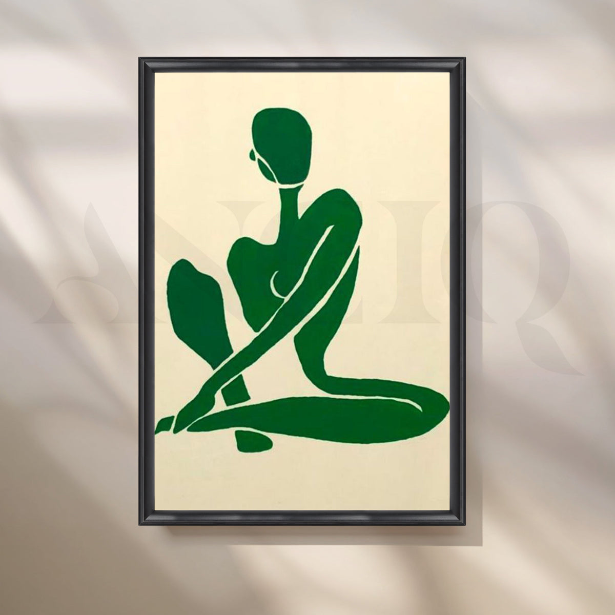 Verdant Poise Canvas Artwork – Asha Art Studio – Image 3