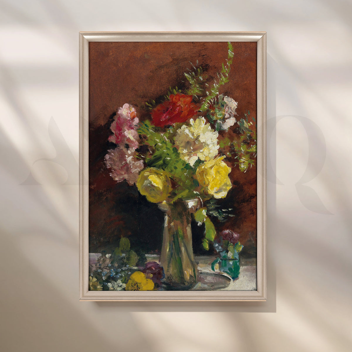 Impressionist Garden Bunch Artwork – Asha Art Studio – Image 4