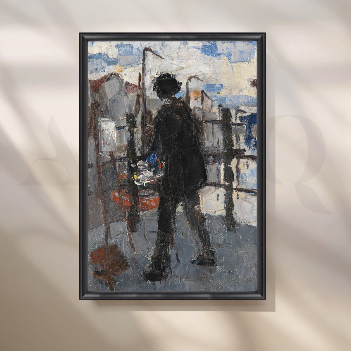 The Street Painter Canvas Artwork – Asha Art Studio – Image 3