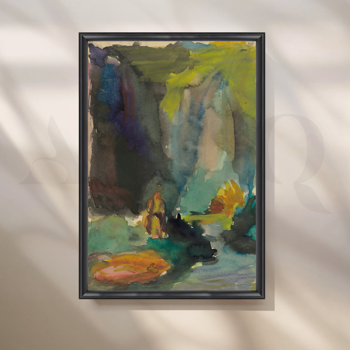 Enchanted Grotto Canvas Artwork – Asha Art Studio – Image 3