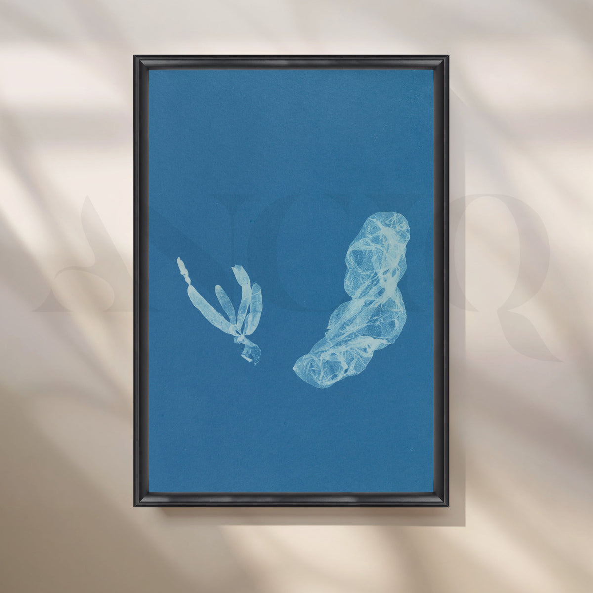 Seaform Shadows Canvas Artwork – Asha Art Studio – Image 3