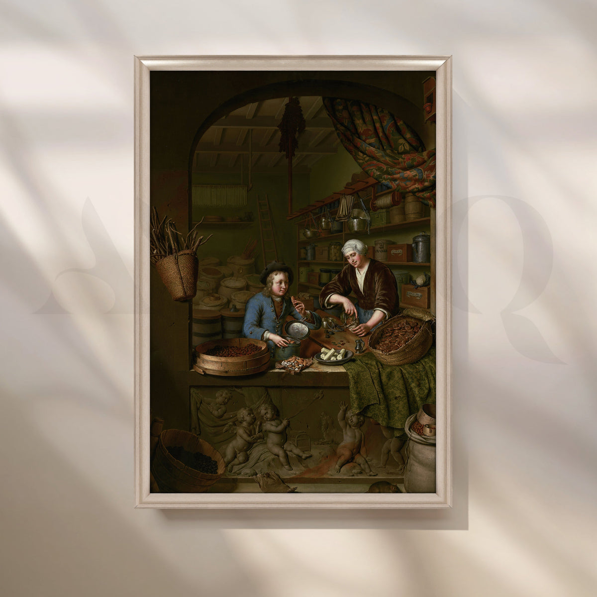 The Spice Traders Canvas Artwork – Asha Art Studio – Image 4