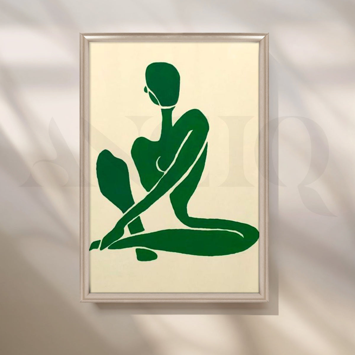 Verdant Poise Canvas Artwork – Asha Art Studio – Image 4
