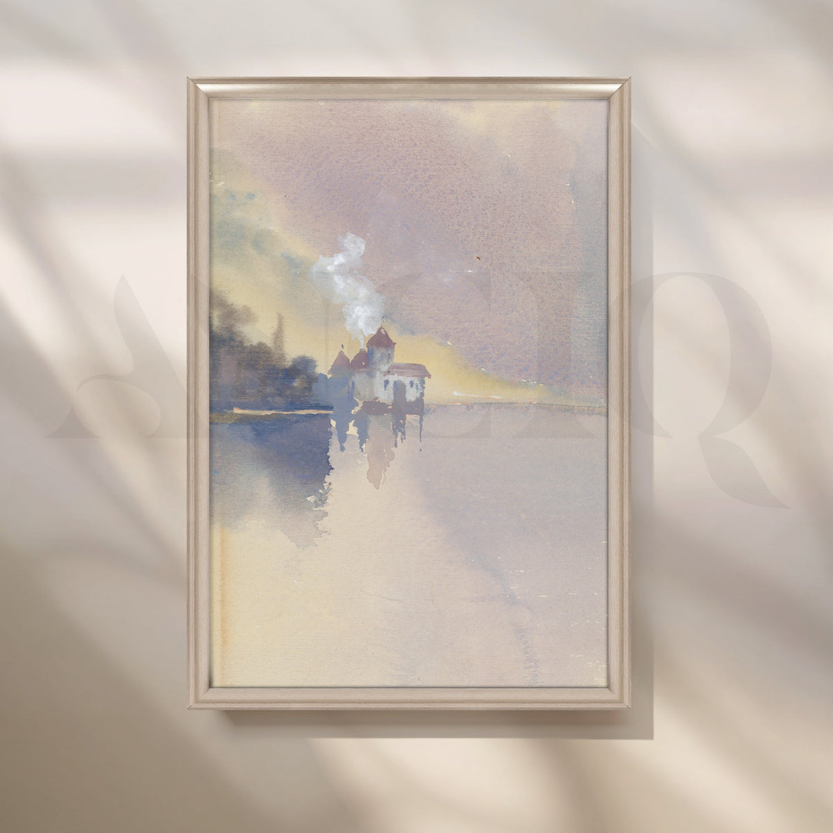 Misty Chapel Canvas Artwork – Asha Art Studio – Image 4