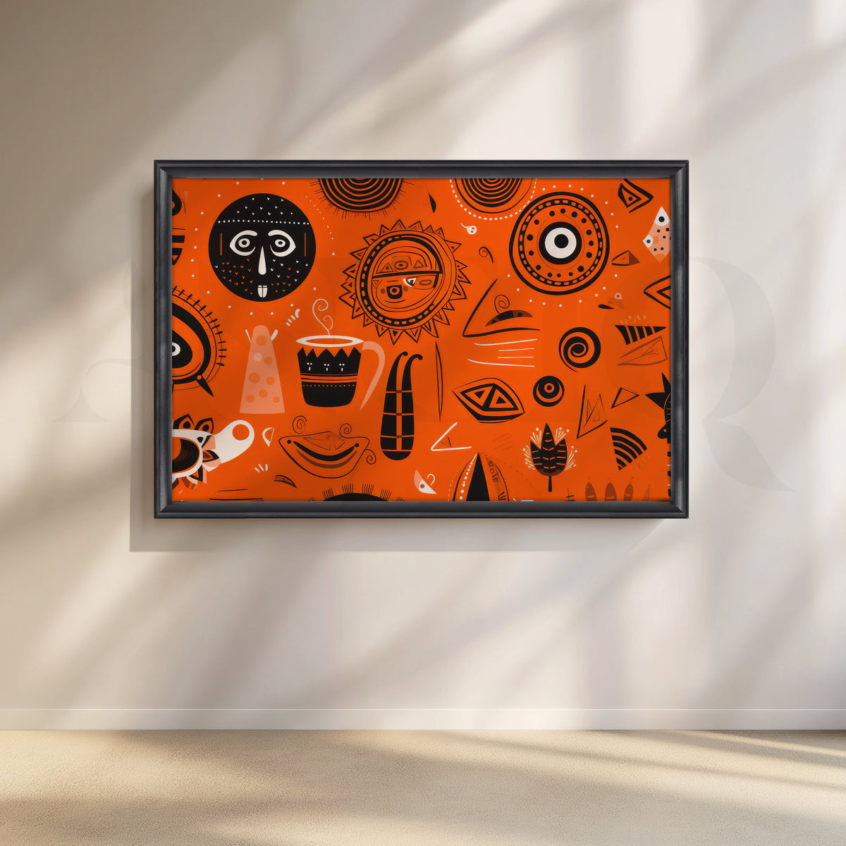 Tribal Totems Canvas Artwork – Asha Art Studio – Image 3