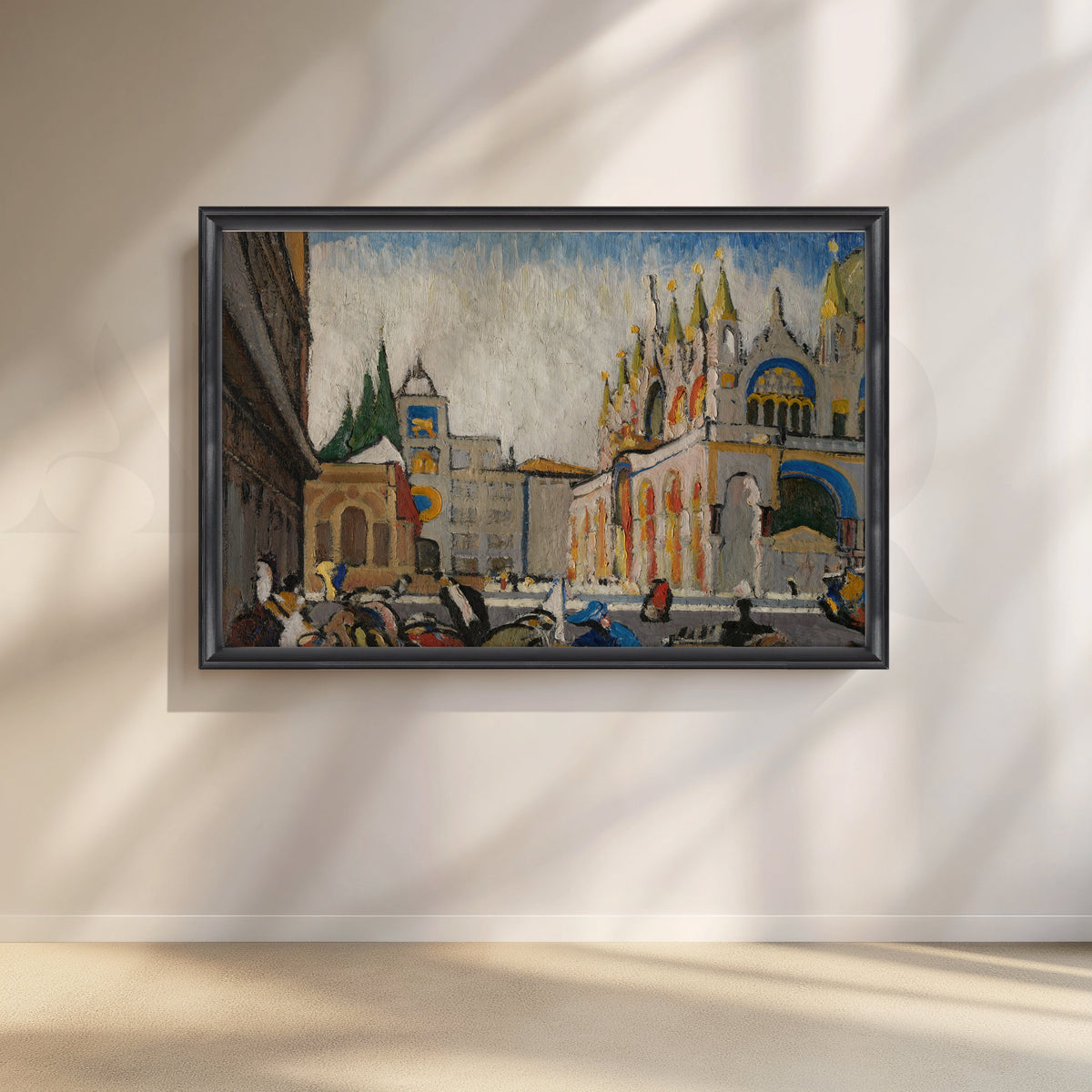 Venetian Morning Canvas Artwork – Asha Art Studio – Image 3