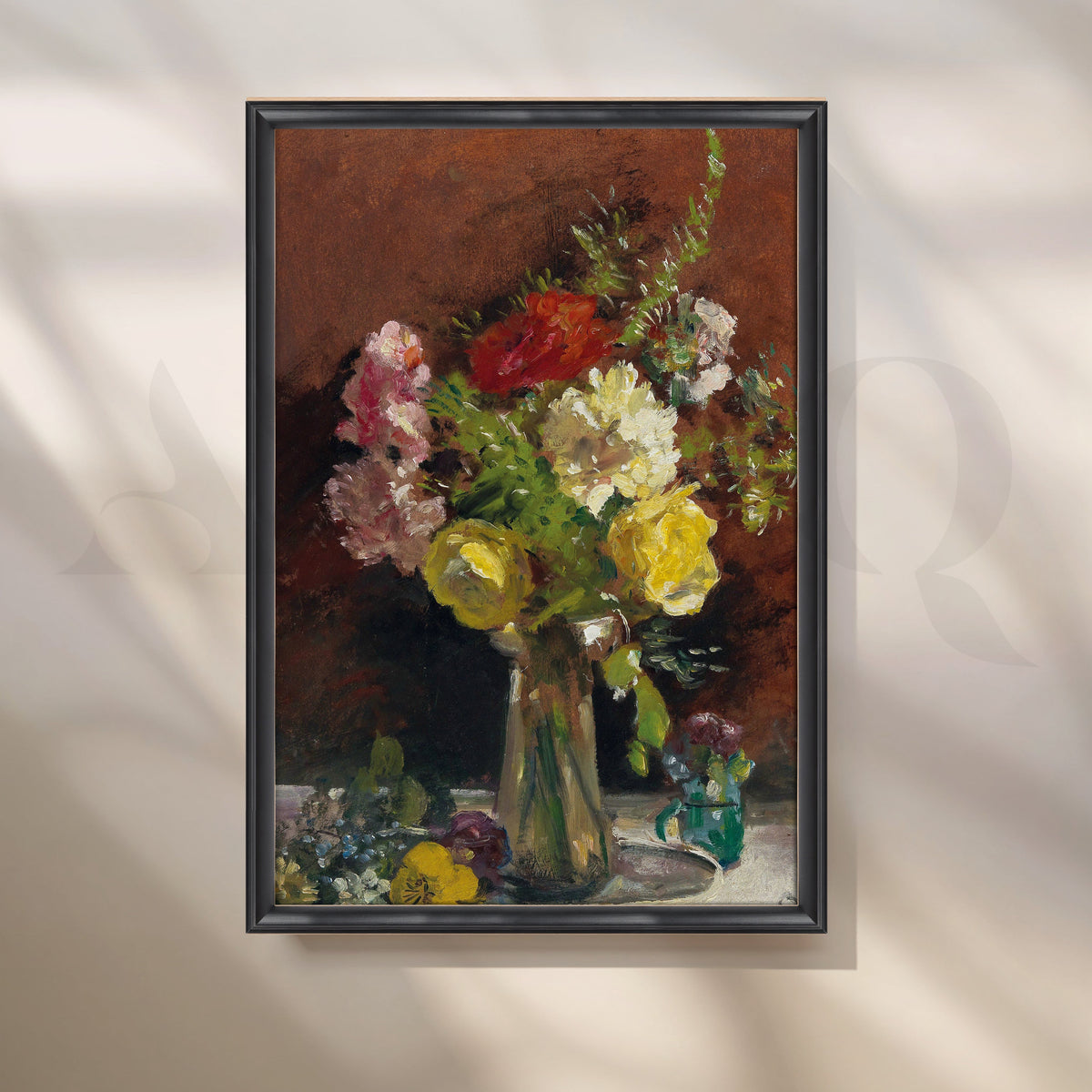Impressionist Garden Bunch Artwork – Asha Art Studio – Image 3