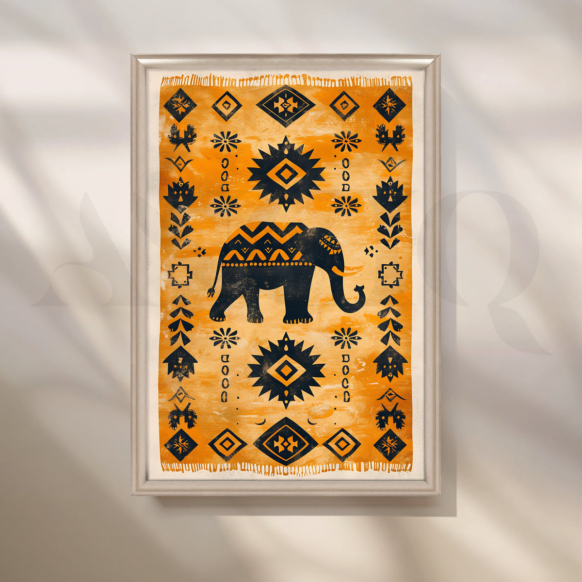 Majestic Elephant Canvas Artwork – Asha Art Studio – Image 4