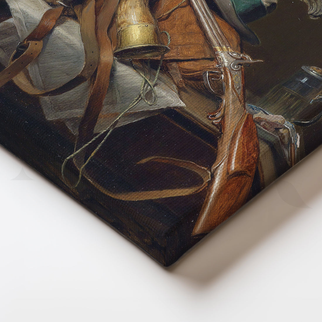 Hunter’s Table Still Life Canvas Artwork – Asha Art Studio