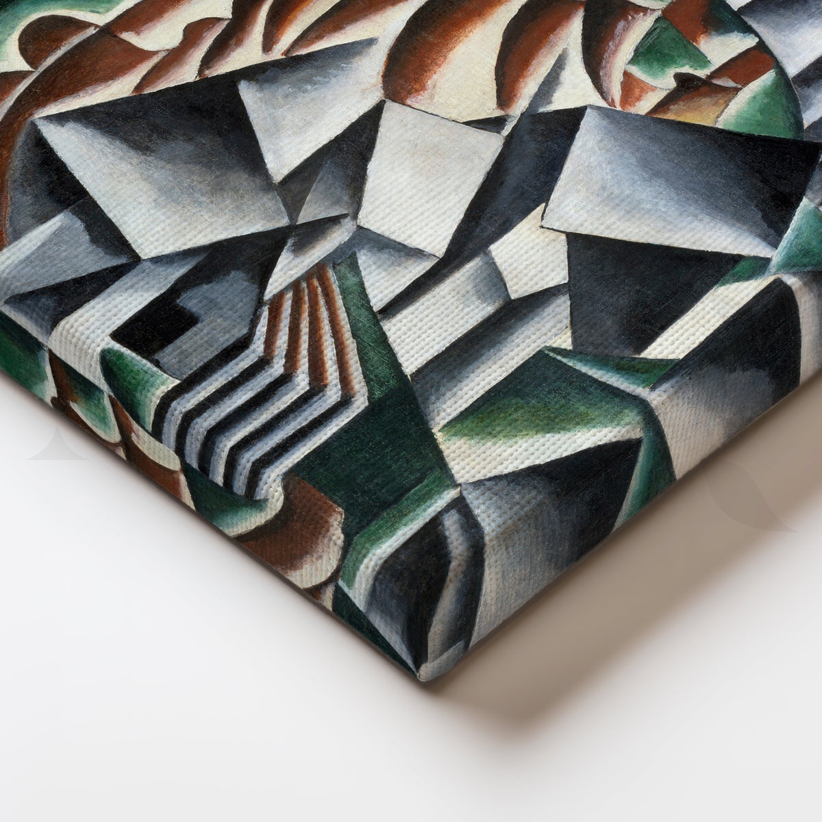 Cubist Metropolis Canvas Artwork – Asha Art Studio – Image 2